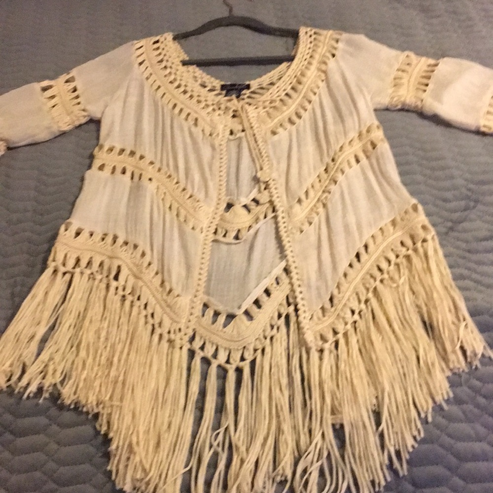 Crochet shrug
